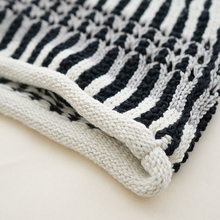 bn-23sm-020） / BATONER(バトナー) /MIX YARN CREW NECK (ミックス