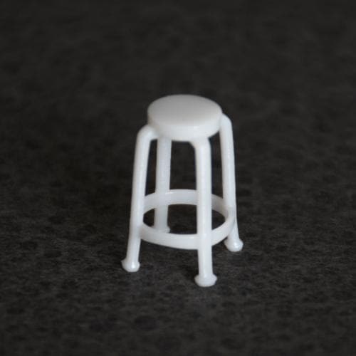 レモン インテリア模型 椅子B 1/50 | 建築模型材料,家具・人の表現