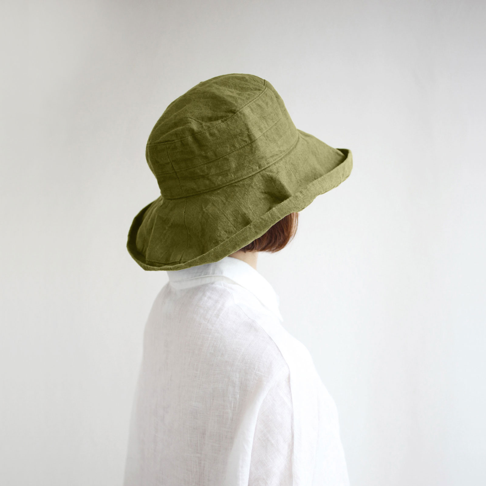ハット マノン _ オリーブグリーン