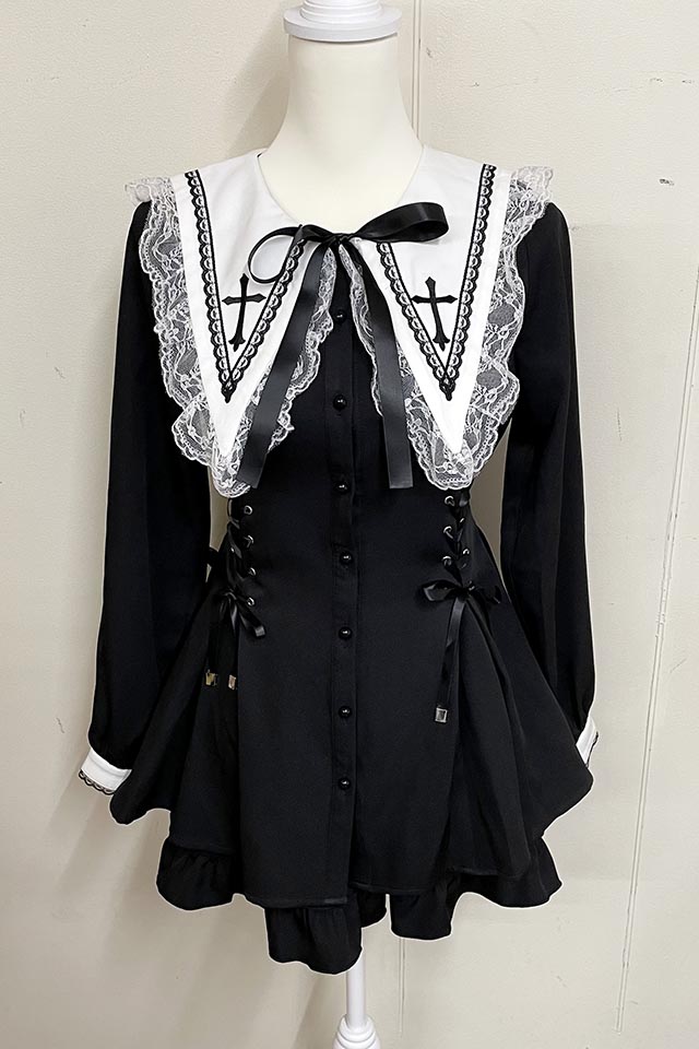 MA*RS】【二点セット】スピンドル付きクロス刺繍セットアップ