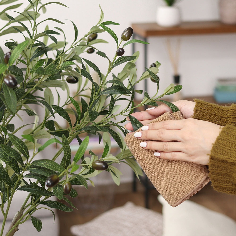 フェイクグリーン オリーブ 幅600×奥行600×高さ1800mm アートグリーン