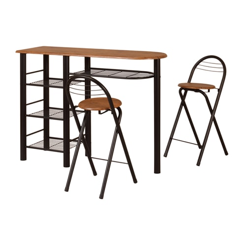 カウンターテーブルセット ダイニングセット テーブル チェア 3点