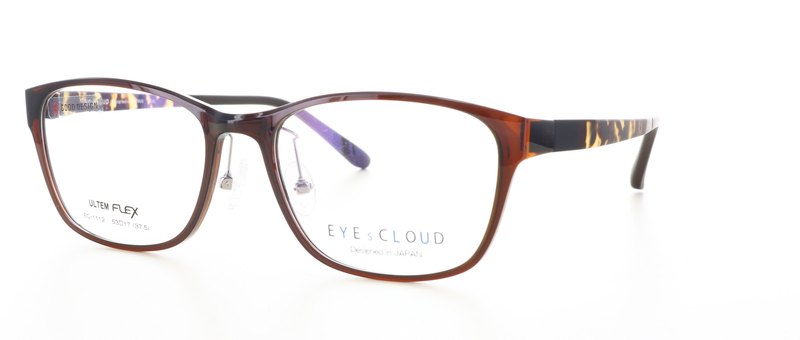 EYEs CLOUD（アイクラウド）EC-1112 Size.53 Col.4｜メガネ(眼鏡