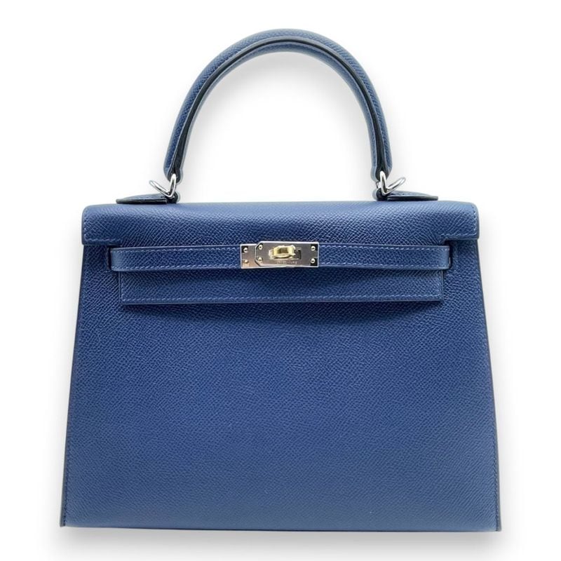 エルメス ケリー 25 グリミスティ/ノワール スイフト パーマブラス金具