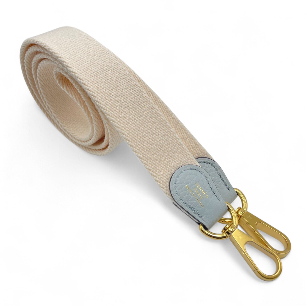 エルメス ミニエヴリン アマゾーヌ TPM ブルーペール/ナタ トリヨン