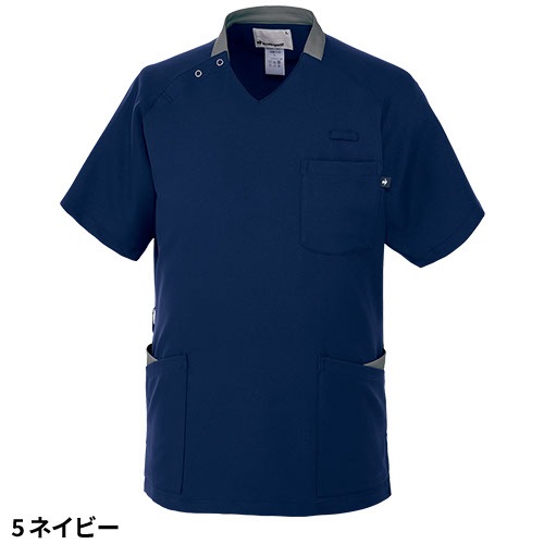 スクラブ 白衣 メンズ レディース 男女兼用 ユニセックス ルコック