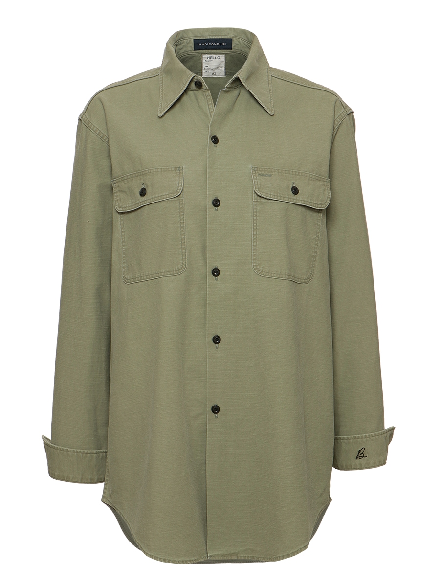 HAMPTON BACK SATIN SHIRT | SHIRT/BLOUSE | MADISONBLUE