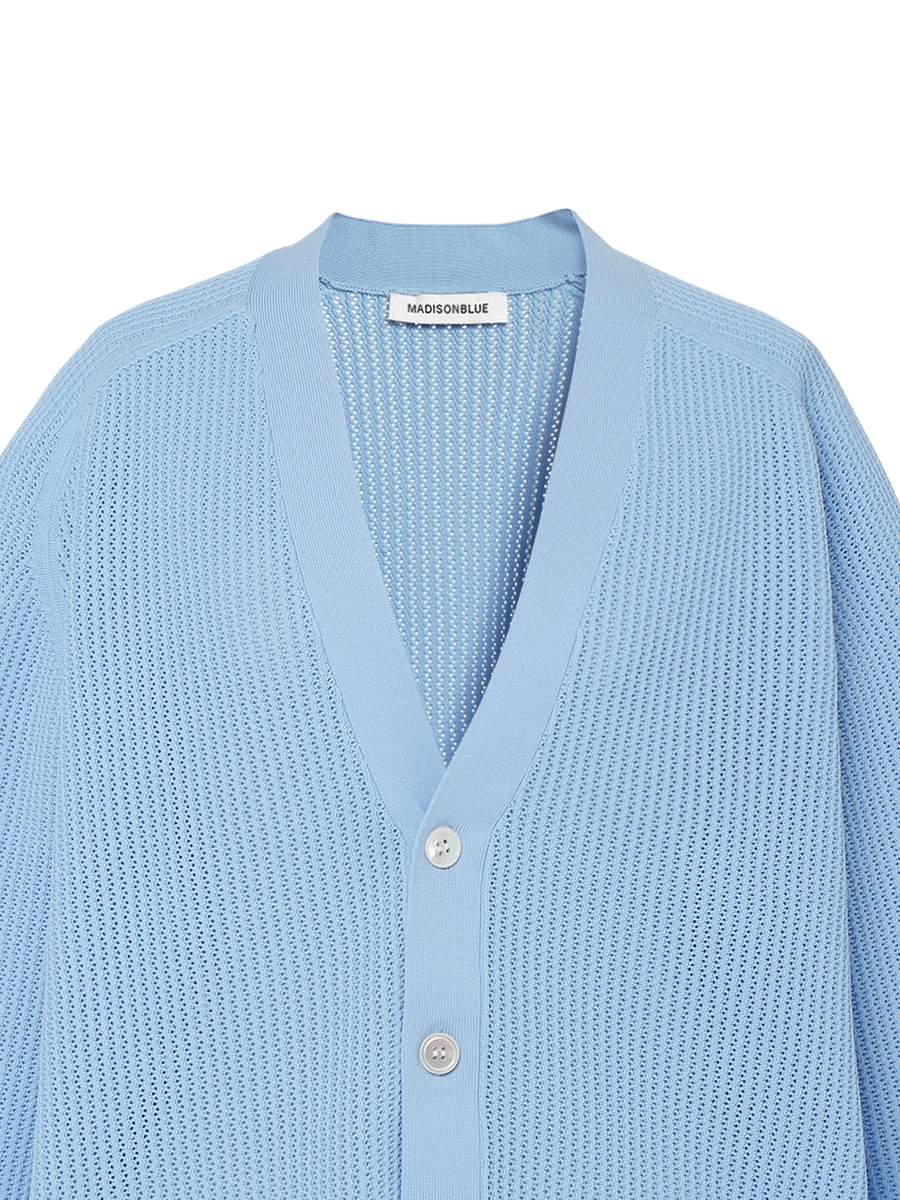 BIG KNIT V CD MESH | KNIT | MADISONBLUE