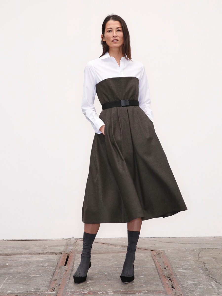 BIG ROUND COLLAR SH | SHIRT/BLOUSE | MADISONBLUE