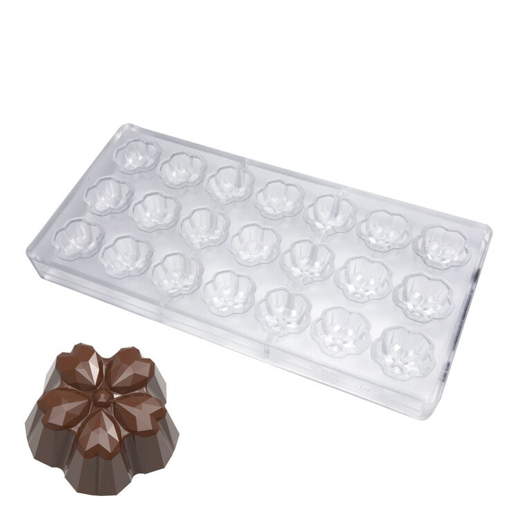 チョコレートワールド 1918 チョコ型 桜 21個付 | バレンタイン