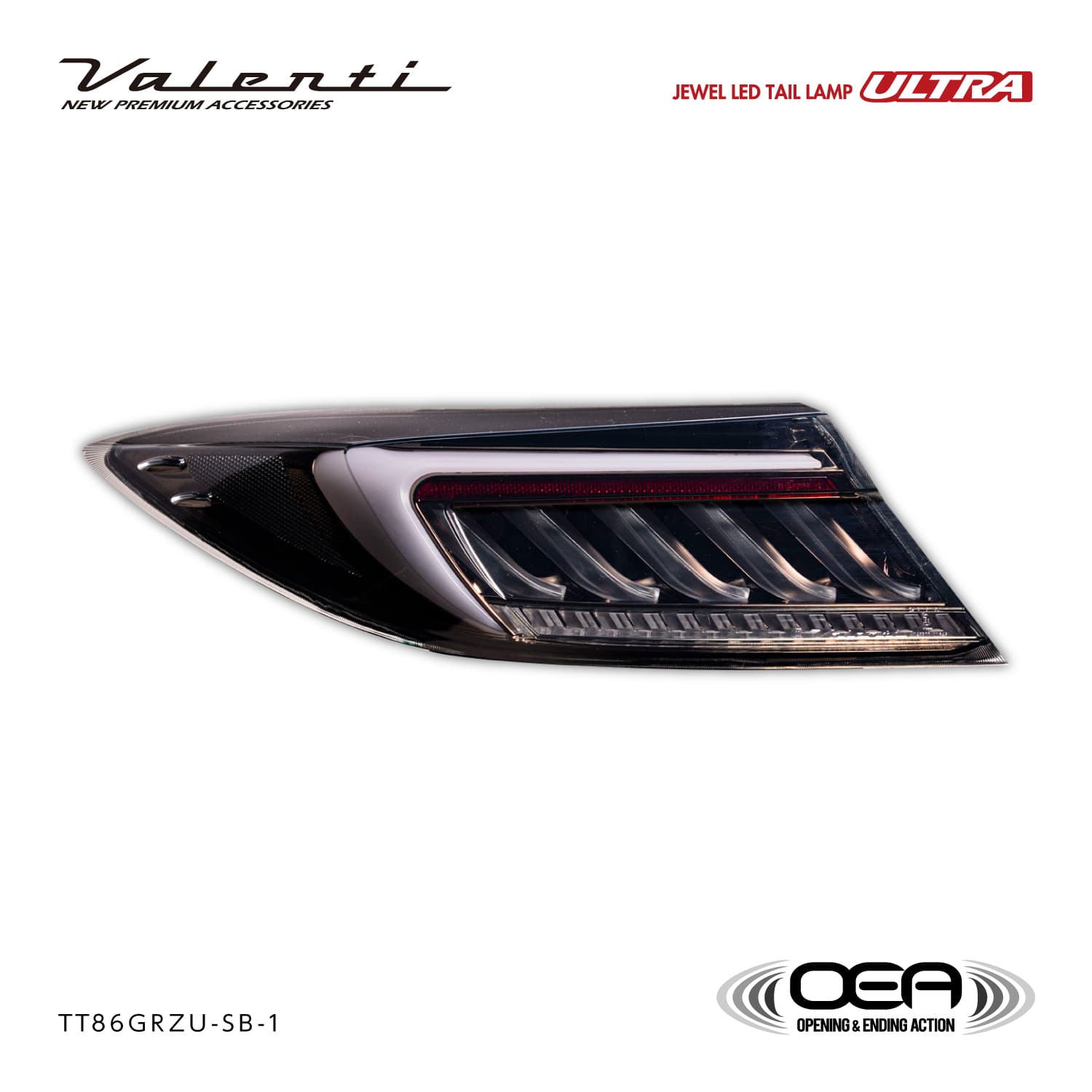 補修用・片側のみ】トヨタGR86/スバルBRZ ZN8/ZD8 ジュエルLED