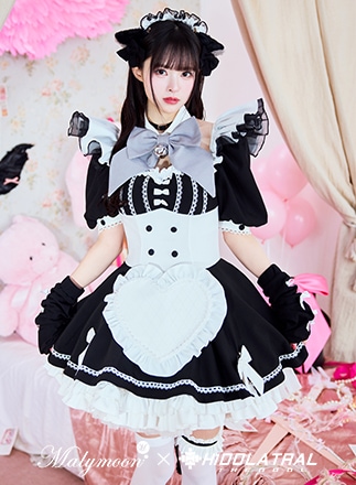 即日発送】ラブデコレイトミャオメイド《オリジナルコスプレ11点セット