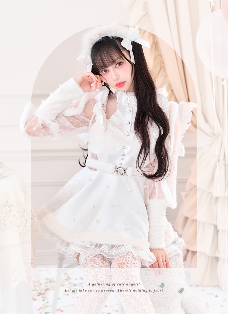 即日発送】【中村里砂着用】《エンジェル&デビル》ミスティフェザー