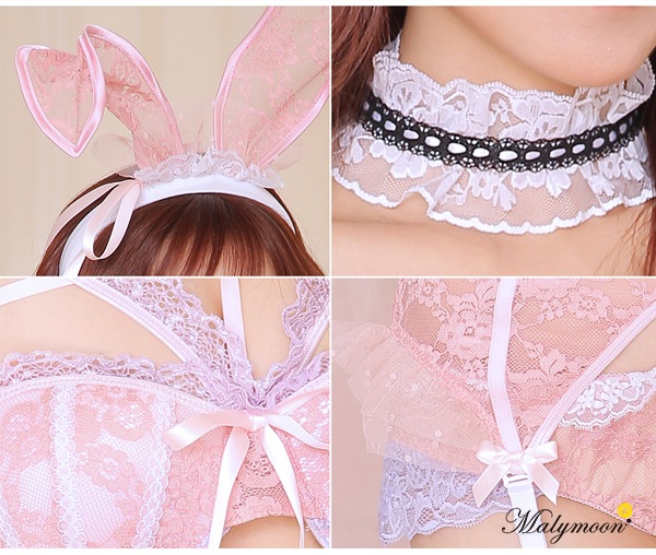 即日発送】フェミニンバニーコスランジェリー2カラー《セクシー