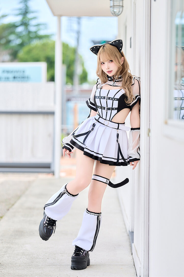 即日発送】..天使界隈..サイドカットシアージャージキャット