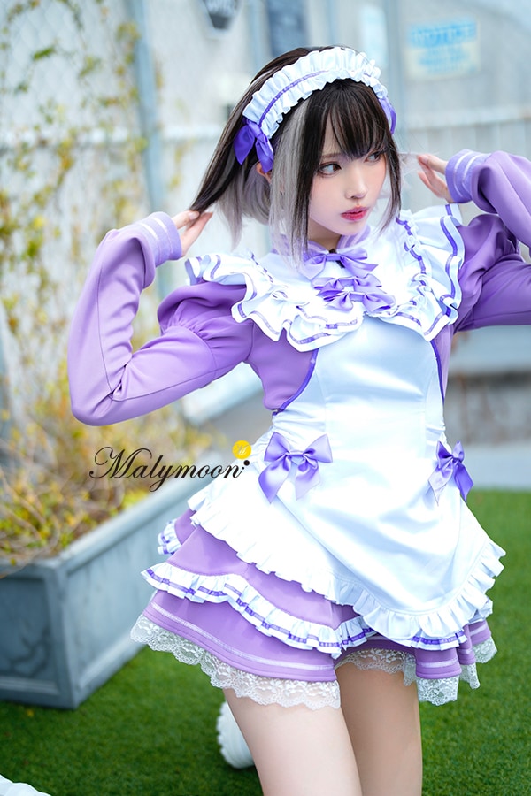 即日発送】ジャージメイド《ハロウィンコスプレ3点セット》【Malymoon