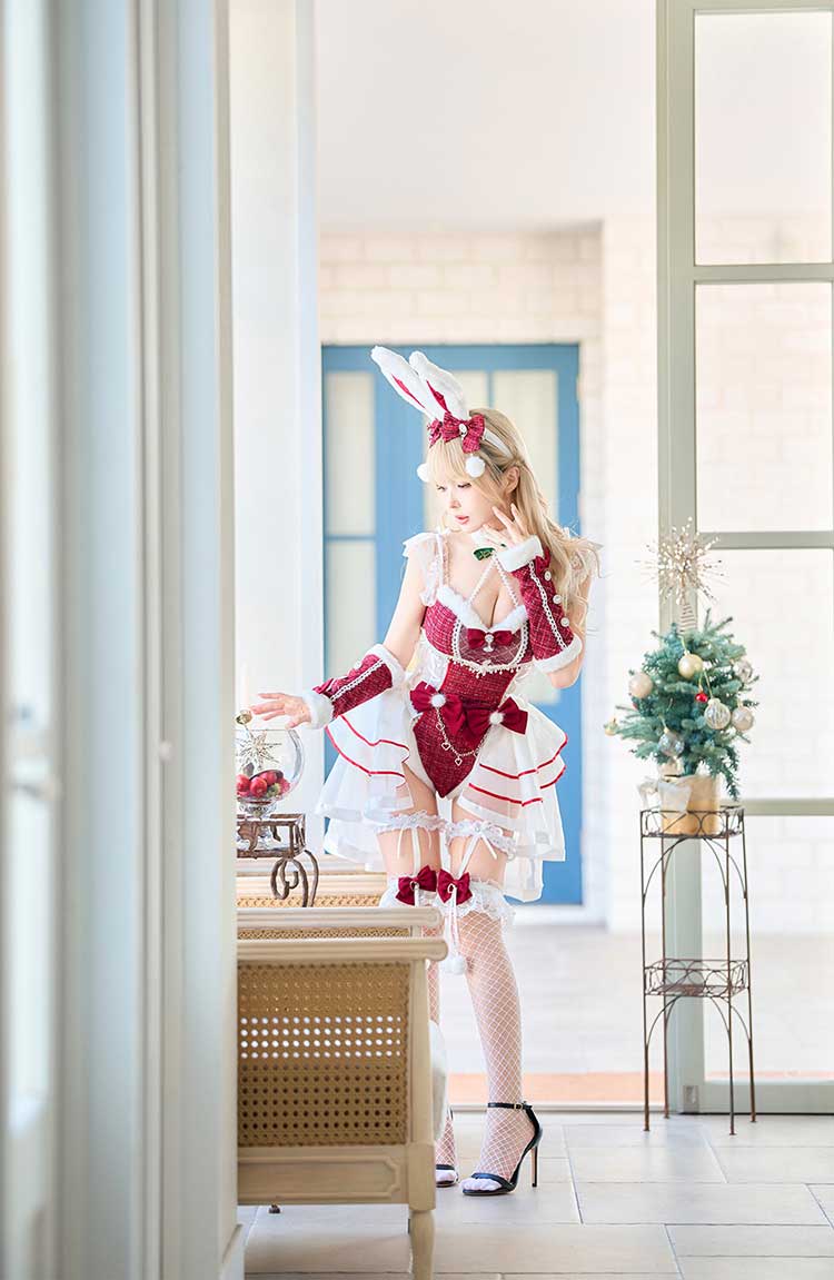 即日発送】ベルチュールツイードノエルバニー《クリスマスコスプレ8点