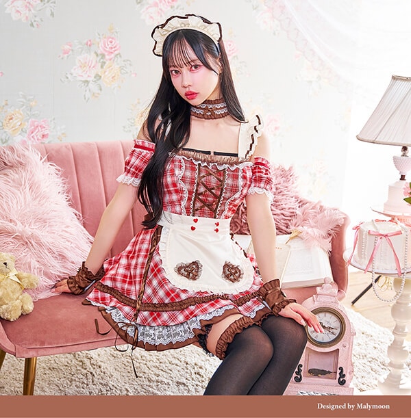 ラブハートブラウニーキャットメイド バレンタイン Malymoonマリー