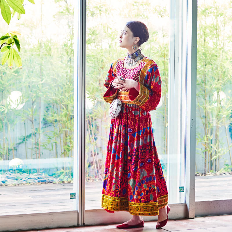 アフガニスタン古布ドレス A｜マライカ公式通販