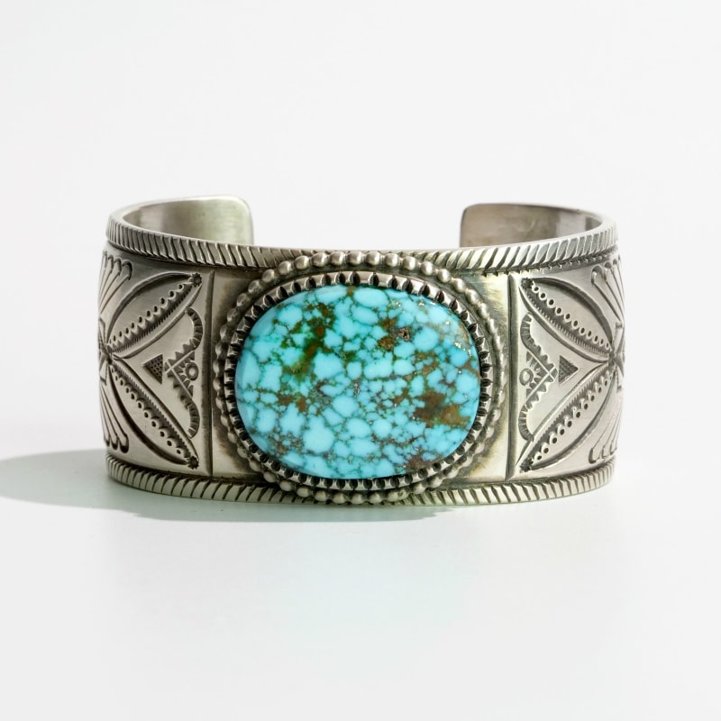 139mm カルヴィンマルチネス ターコイズマウンテン バングル｜マライカ