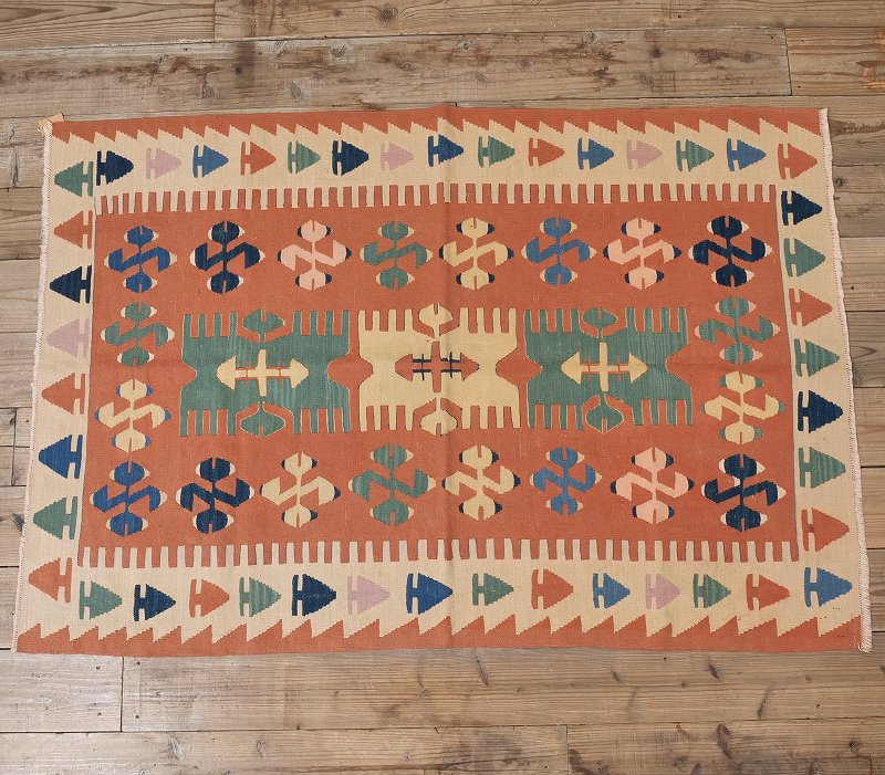 トルコ カイセリキリム 100cm×175cm ラグ・マット｜マライカ公式通販