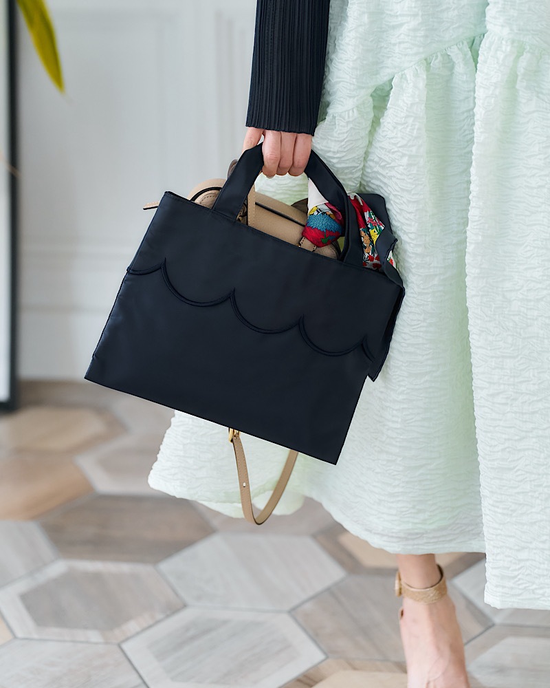 スカラップバッグパレルモ/スモール | Fashion Items | MARONENONFEE