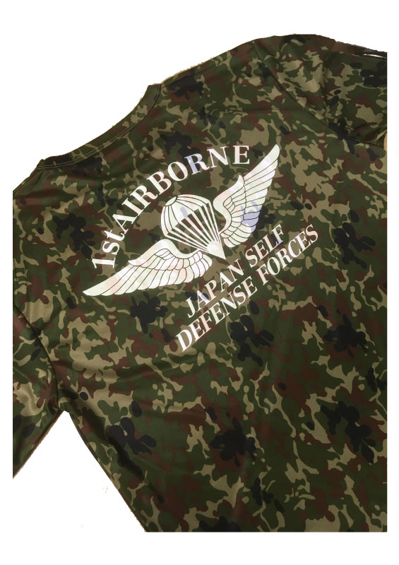 第一空挺団（1st Airborne）プリントTシャツ/迷彩