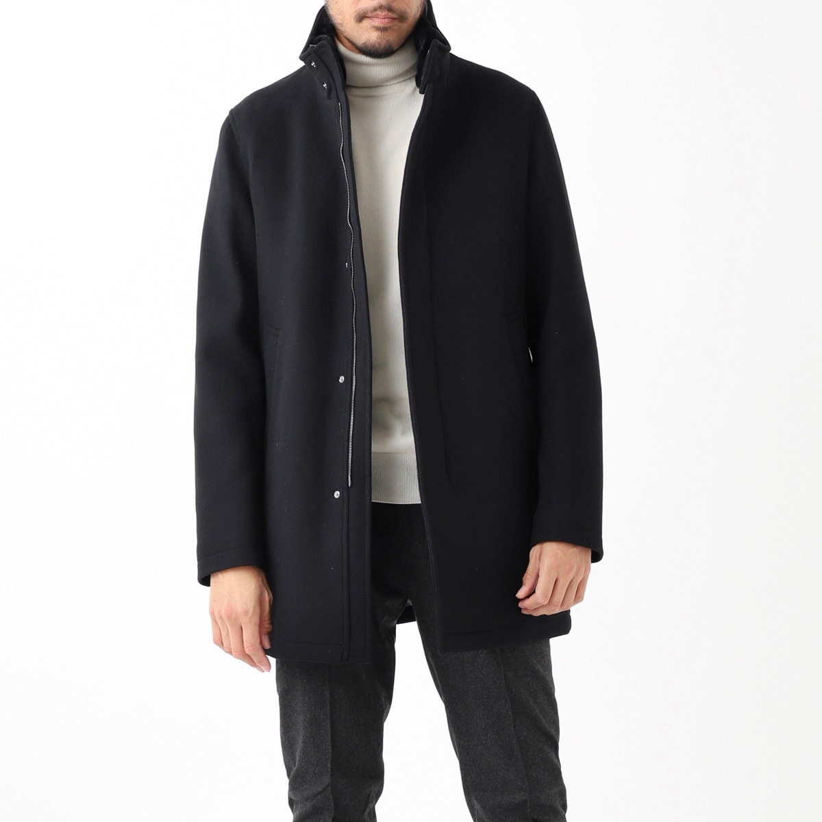 HERNO ヘルノ ウールコート/中綿入り コート【大きいサイズあり