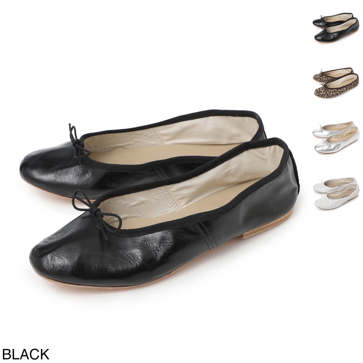 Porselli ポルセリ バレエシューズ/フラットパンプス【大きいサイズ