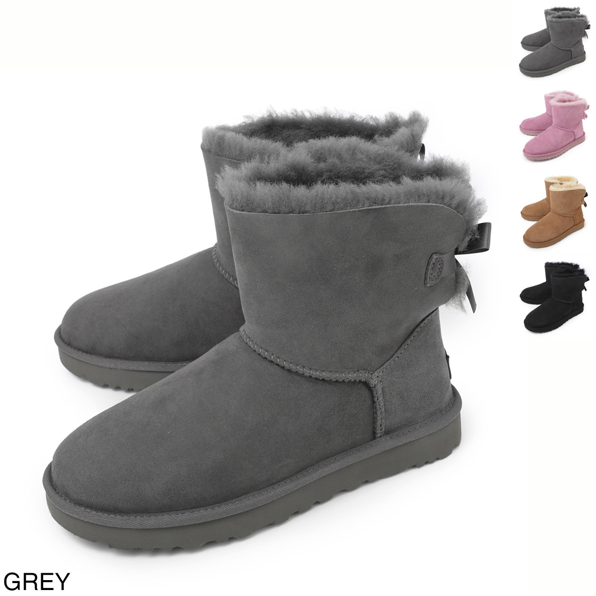 UGG Australia アグオーストラリア ショートブーツ/MINI BAILEY BOW II