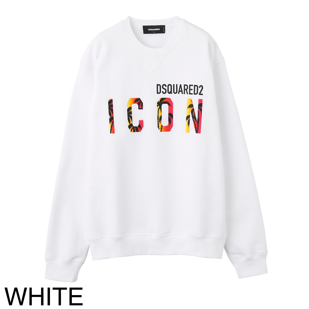 アウトレット】DSQUARED2 ディースクエアード クルーネックスウェット