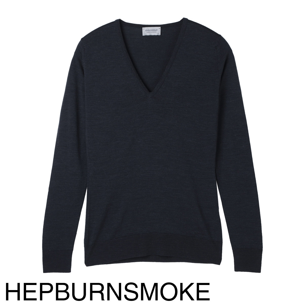 JOHN SMEDLEY ジョンスメドレー Vネックセーター/ORCHID エクストラ