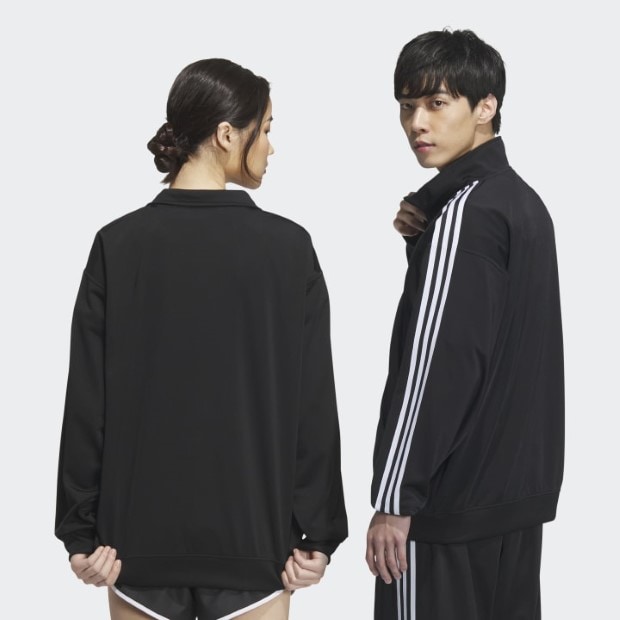 トラックジャケット（ジェンダーニュートラル） ブラック｜アパレル