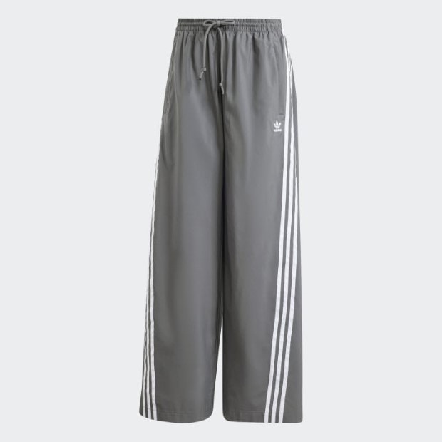 レディース Adilenium オーバーサイズ トラックパンツ グレーファイブ