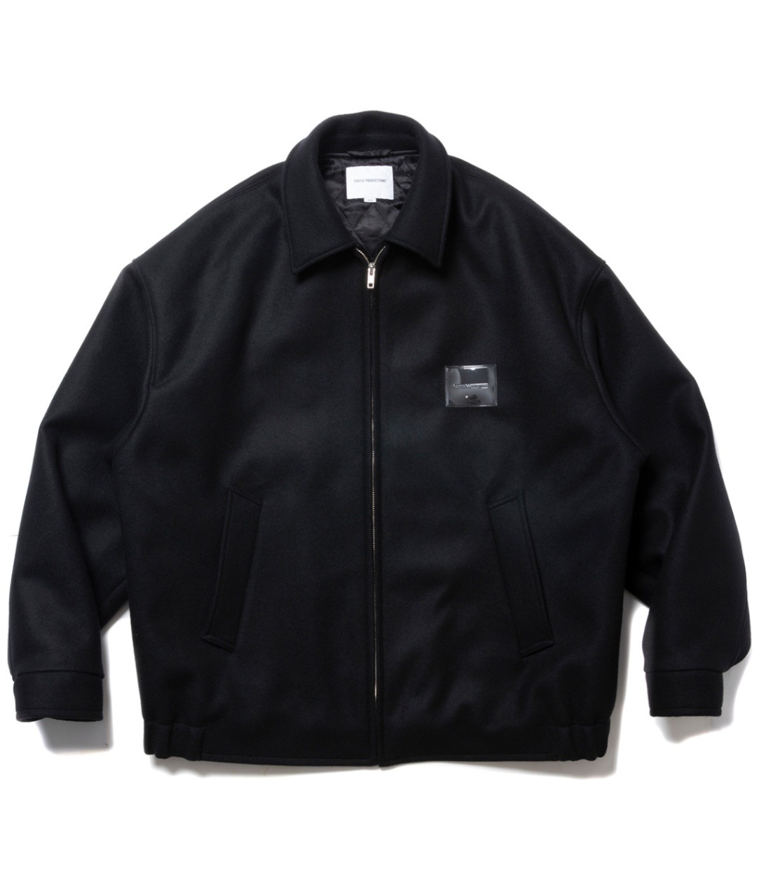Wool Melton Sports Jacket【BLACK】｜COOTIE PRODUCTIONS®︎｜MELTING