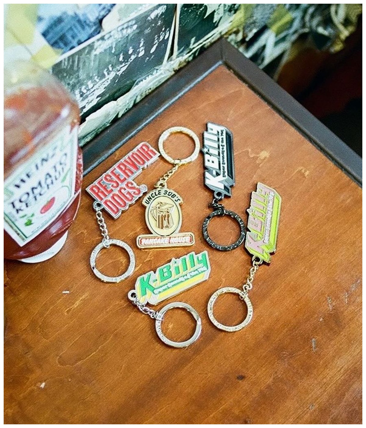 RESERVOIR DOGS / KEY RING (TYPE-3)【3 Colors Available】｜WACKO