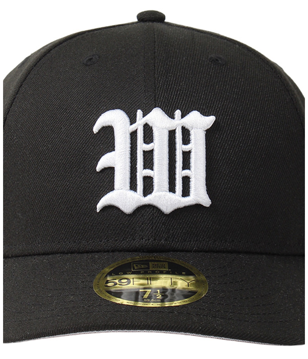 NEW ERA / Low Profile 59FIFTY【BLACK-WHITE】｜WACKO MARIA｜MELTING