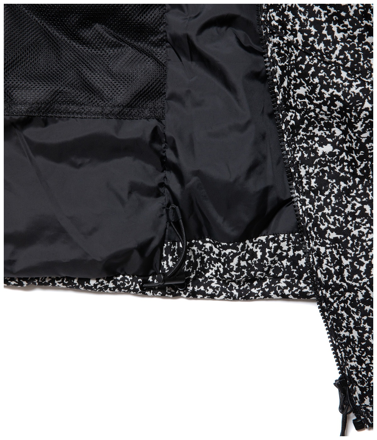 T/W Jacquard Down Jacket【BLACK】｜COOTIE PRODUCTIONS®︎｜MELTING