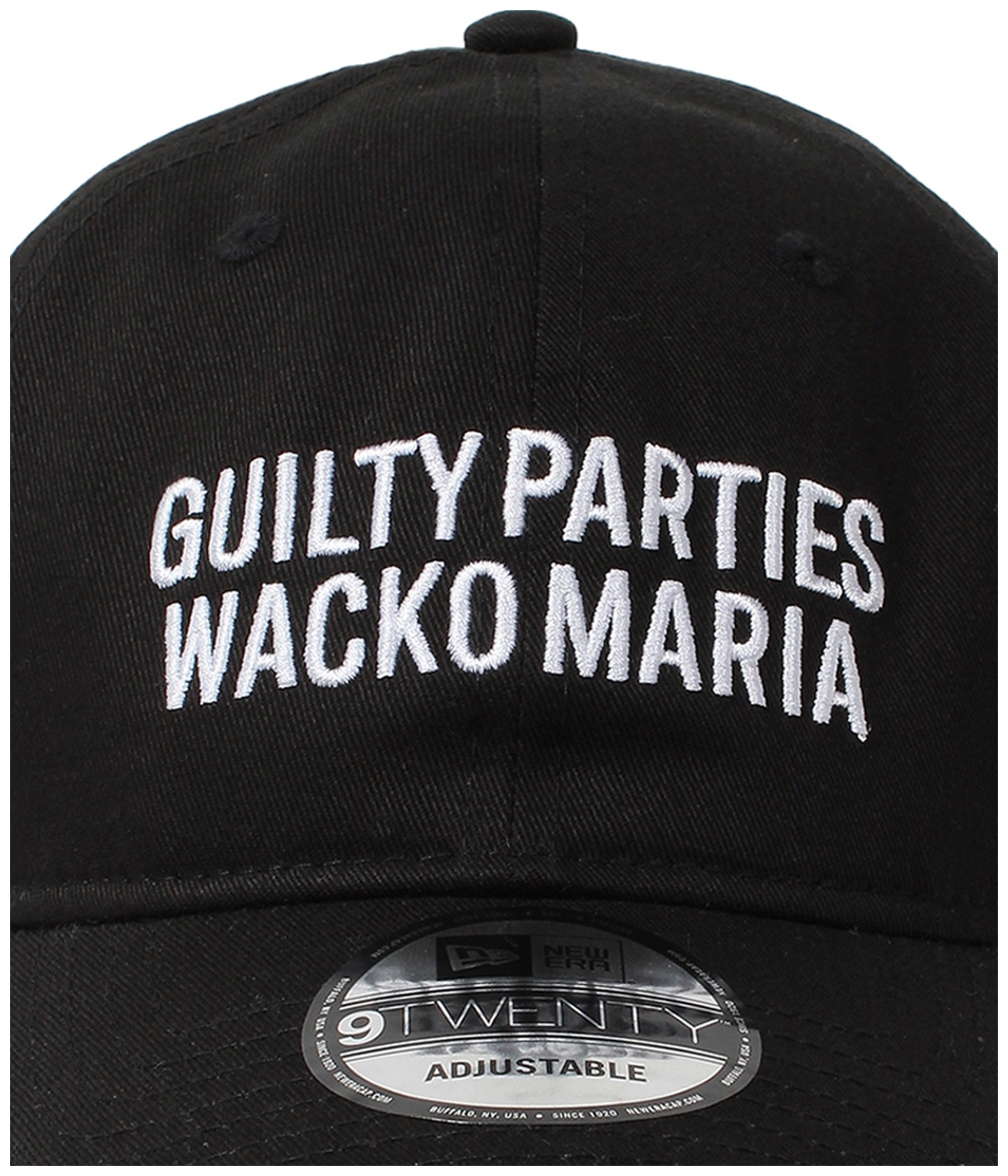 NEW ERA / 9TWENTY【BLACK】｜WACKO MARIA｜MELTING POT（正規取扱店