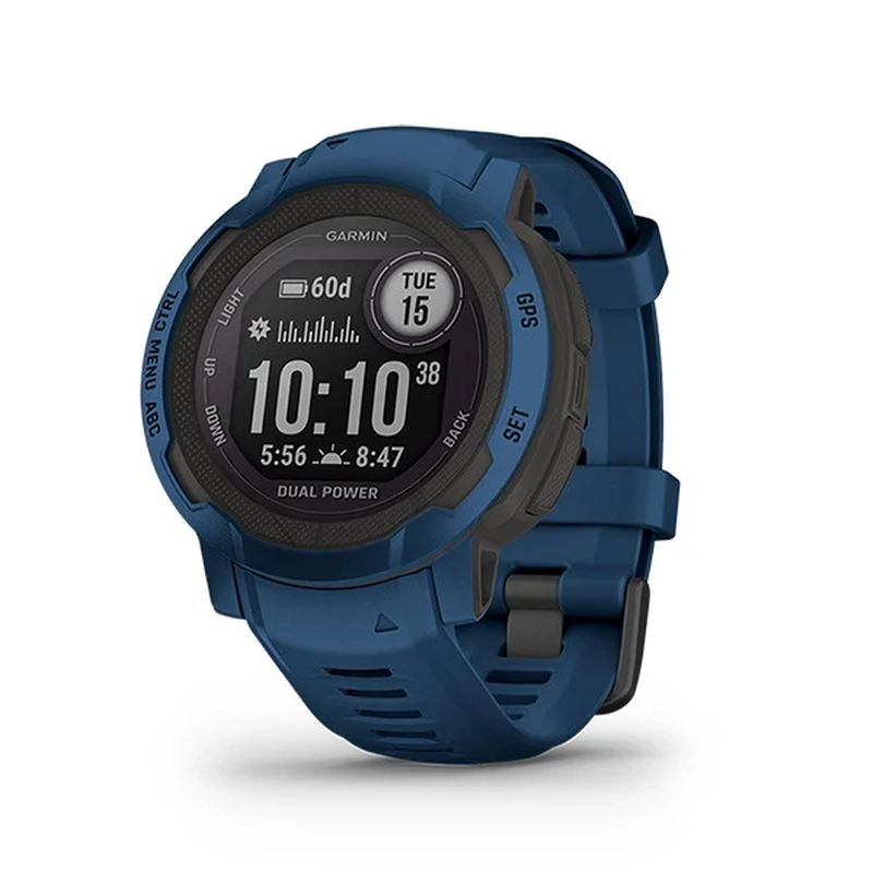 GARMIN（ガーミン）Instinct 2 Dual Power Tidal Blue【010-02627-46