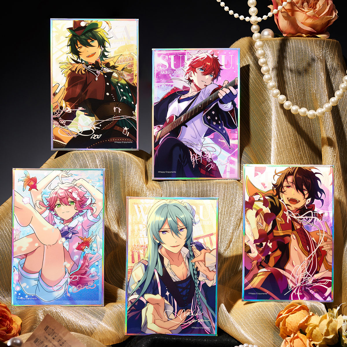 あんスタ 紅郎 ぱしゃこれ 中国 箔押し 3周年 4周年 5周年 星幻 星夢