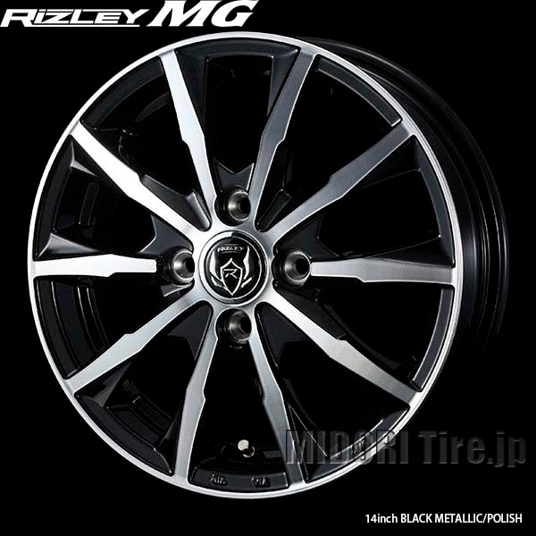 Weds RIZLEY MG｜ 15インチ×4.5〈4枚〉｜軽自動車用ホイール