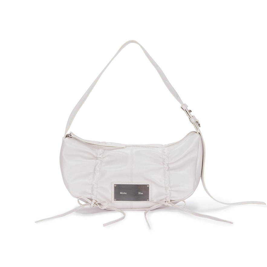 期間限定割引】 MATIN KIM リボン ハンドバッグ(全3色) HALF SHIRRING