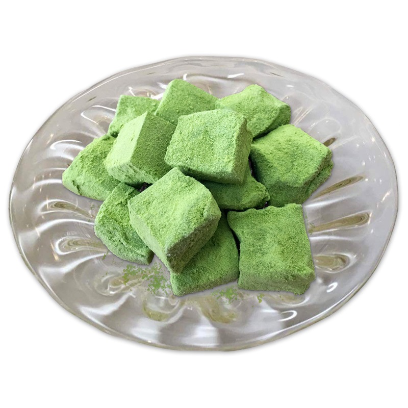 しっとりみずみずしい「わらび餅（抹茶）」｜みやこがね本舗