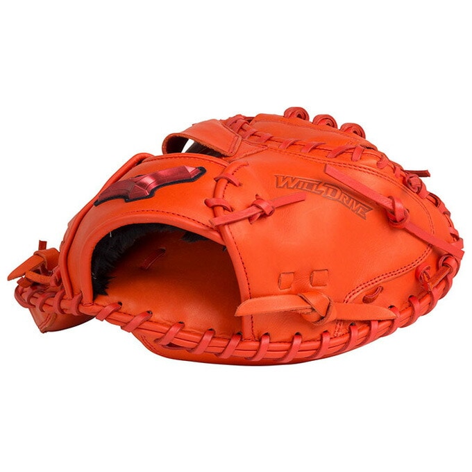 MIZUNO（ミズノ）軟式用キャッチャーミット WILLDRIVE RED 捕手用 M-R