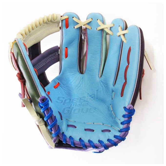 SSK（エスエスケイ）限定 軟式用グラブ カラフルシリーズ 内野手用 761