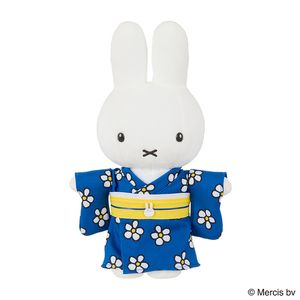 ジャパネスクミッフィー 着物マスコットキーチェーン バースデー花柄