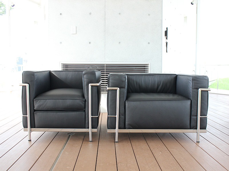 LC3 | コルビジェ | 1人掛けソファ | 本革 | インテリア・家具の通販