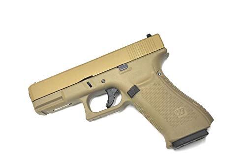 WE グロック19X GEN5 TANカラー 無刻印 ガスブローバックハンドガン