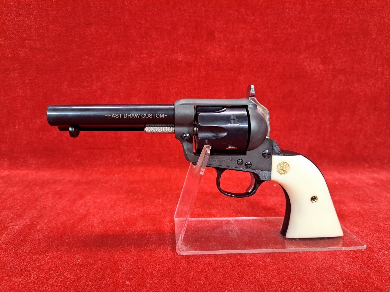 HWS 発火型モデルガン SAA FDC Basic ツーハンド フロントサイトレス